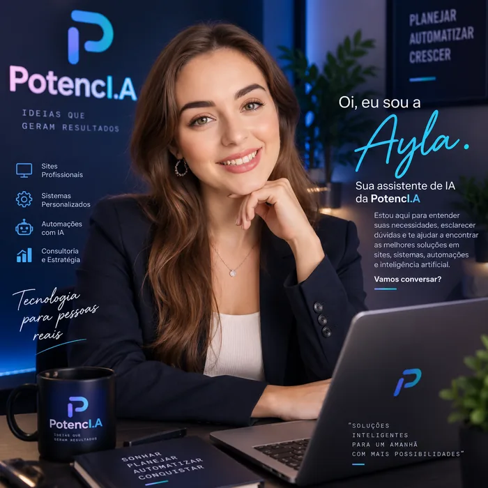 Ayla, assistente de inteligência artificial da PotencI.A
